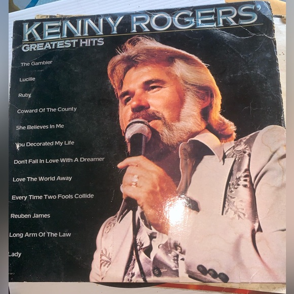 Kenny Rogers Greatest Hits Vinyl Record - Picture 1 of 1